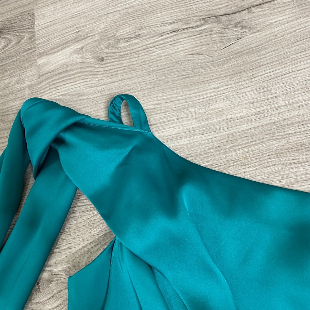 Aqua Cocktail Dress - Picture 12 of 12